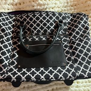 Calpak rolling laptop work bag